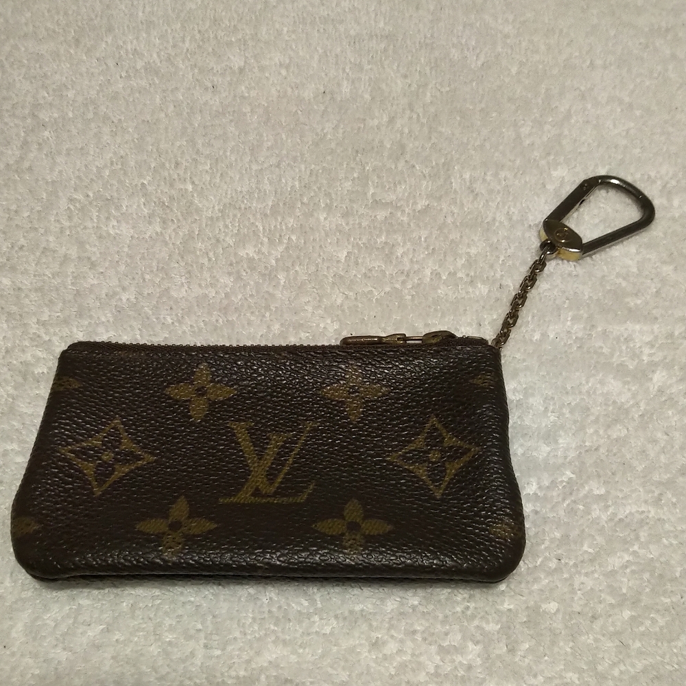 Authentic Louis Vuitton Brown Monogram Coin Purse
